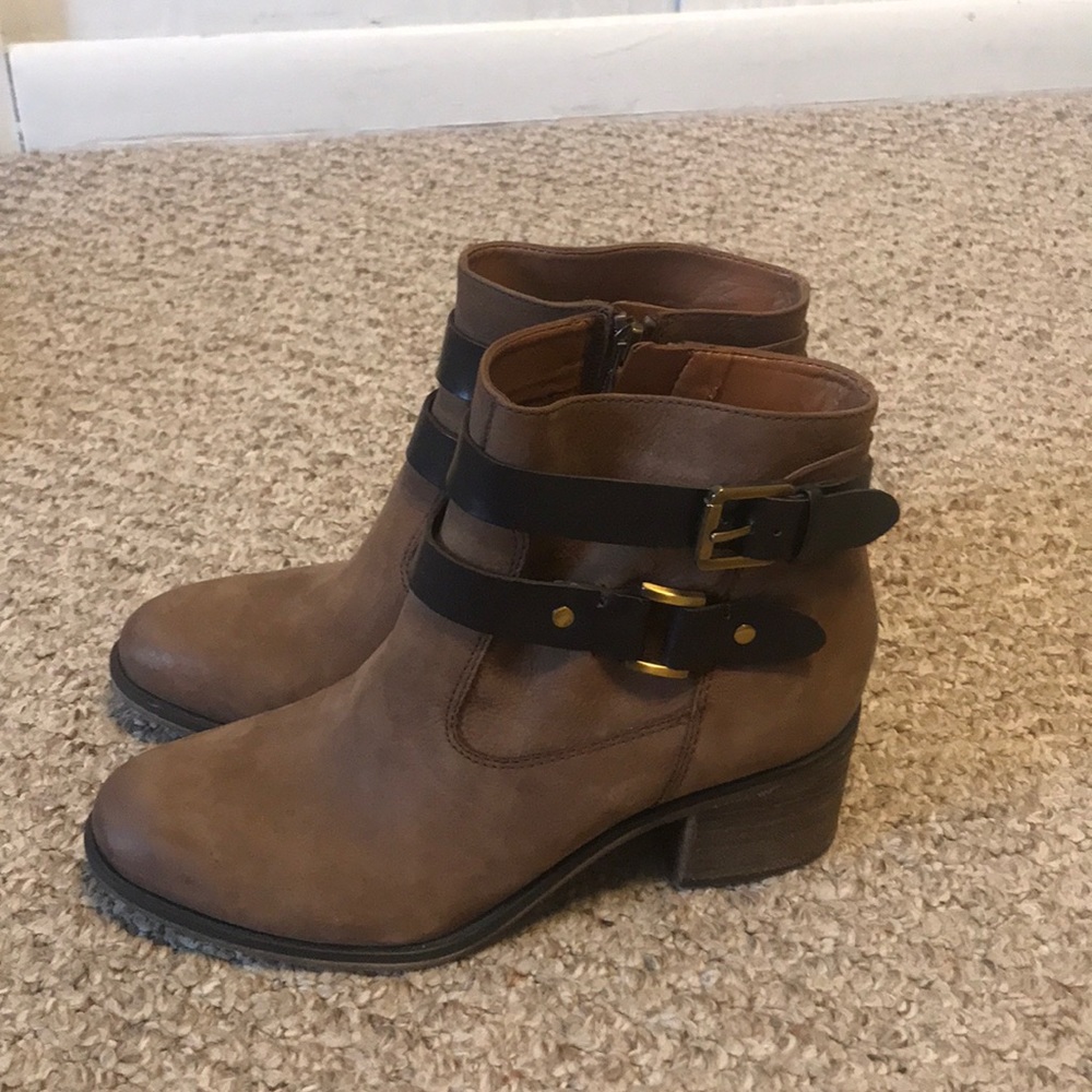 Franco Sarto leather booties